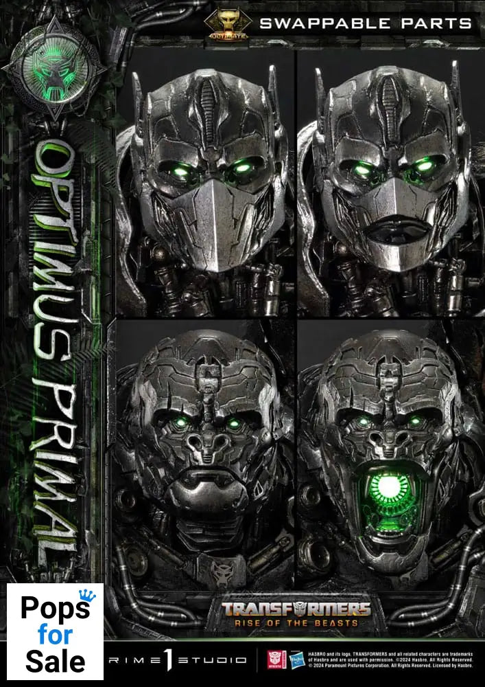 Transformers: Rise of the Beasts Museum Masterline Statue Optimus Primal Ultimate Version 72 cm