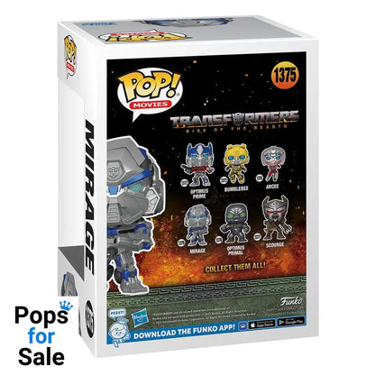 Transformers: Rise of the Beasts POP! Movies Vinyl Figure Mirage 9 cm