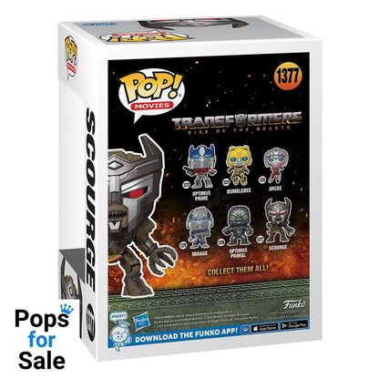 Transformers: Rise of the Beasts POP! Movies Vinyl Figure Scourge 9 cm