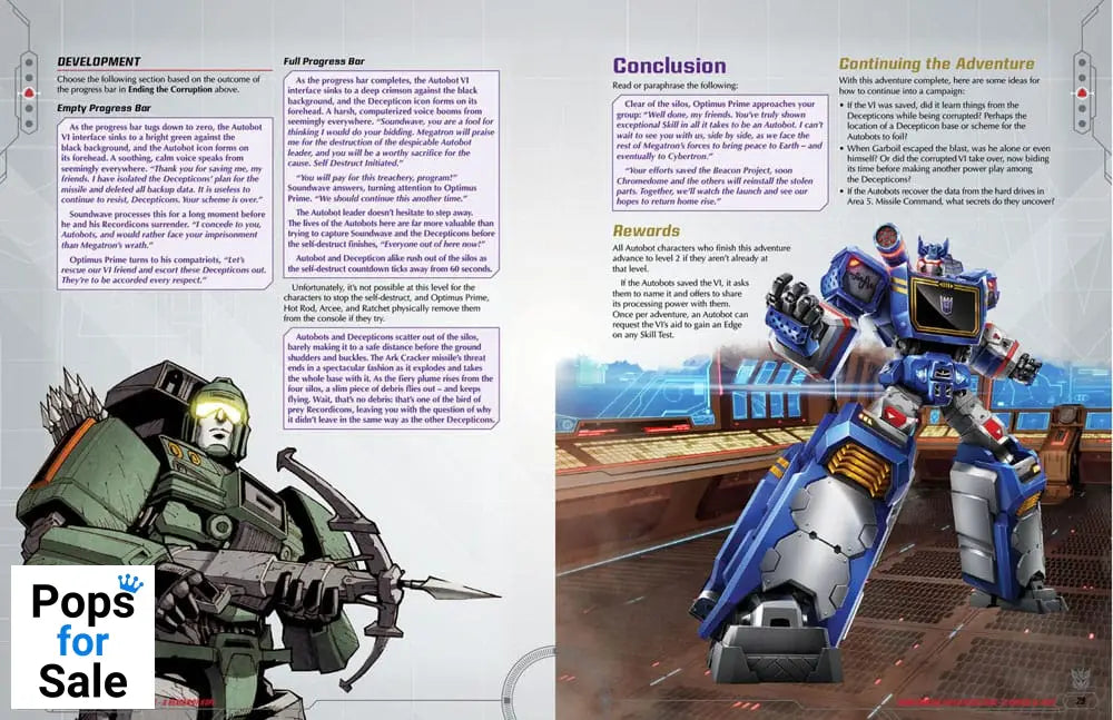 Transformers RPG A Beacon of Hope Adventure & GM Screen *Englische Version*