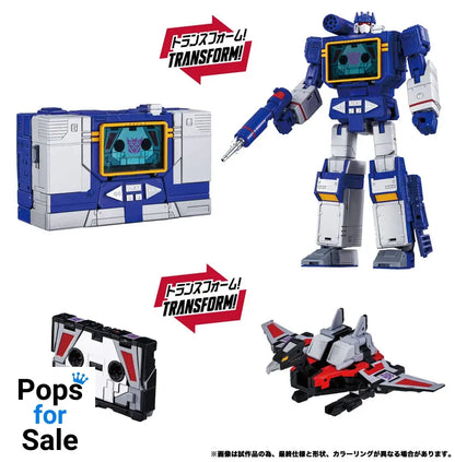 Transformers Team-Up Series Action Figure 2-Pack MPG-19 Soundwave und Condor (Laserbeak) 23 cm
