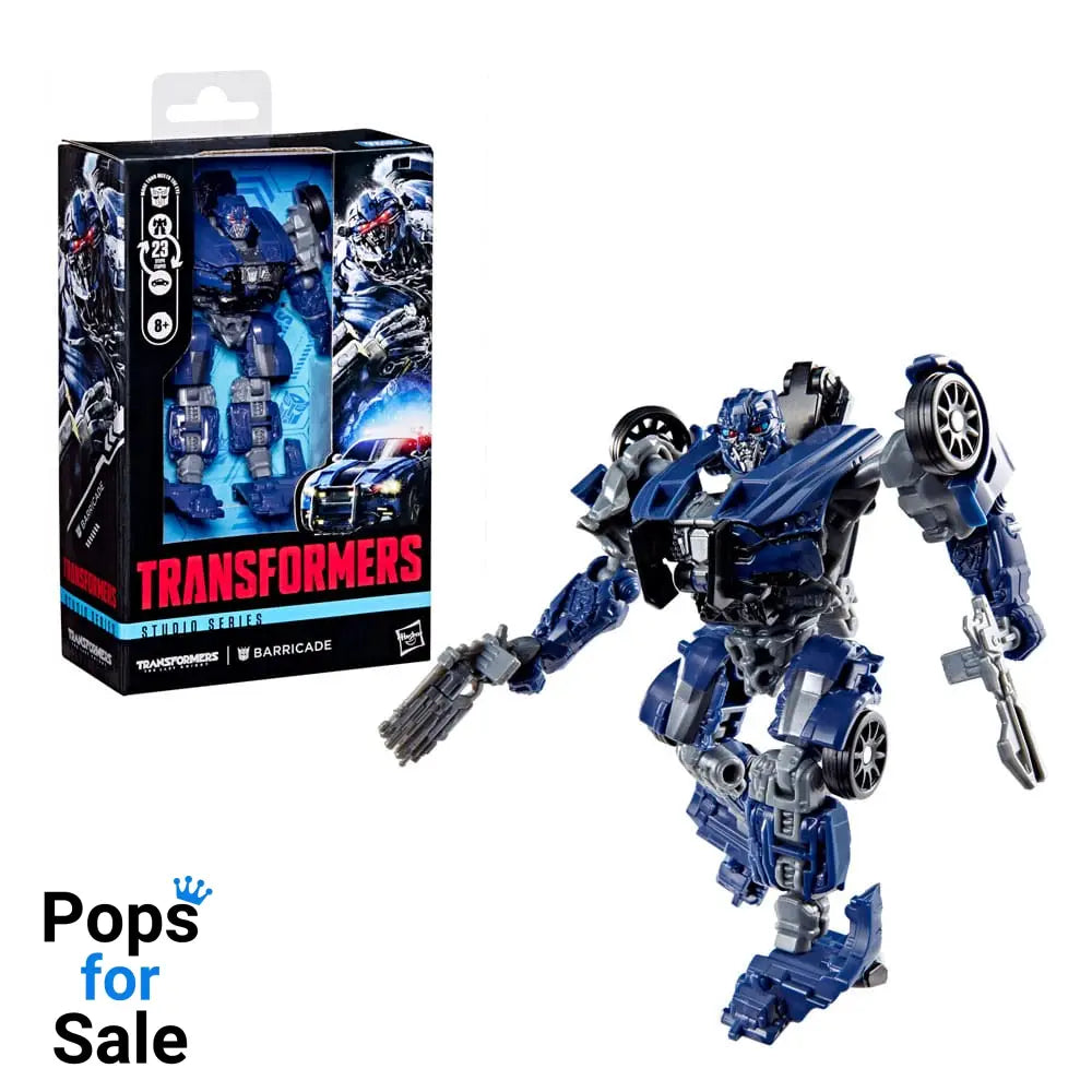 Transformers: The Last Knight Studio Series Deluxe Class Action Figure Barricade 11 cm