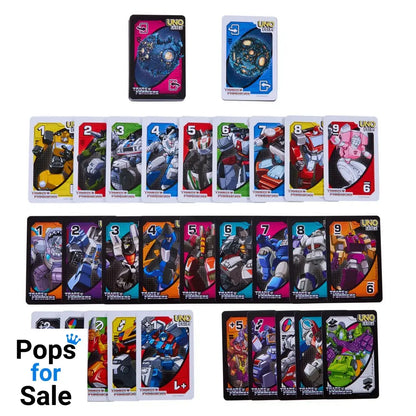 Transformers UNO Flip! Card Game