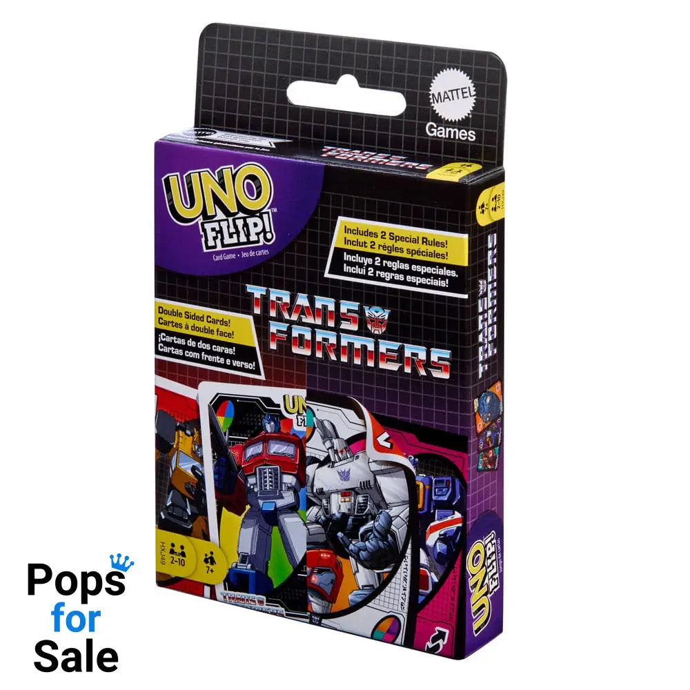 Transformers UNO Flip! Card Game