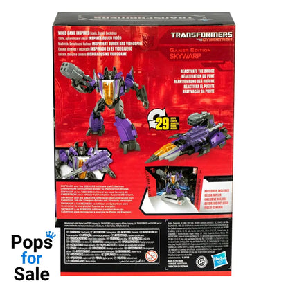 Transformers: War for Cybertron Studio Series Voyager Class Action Figure Gamer Edition Skywarp 16 cm