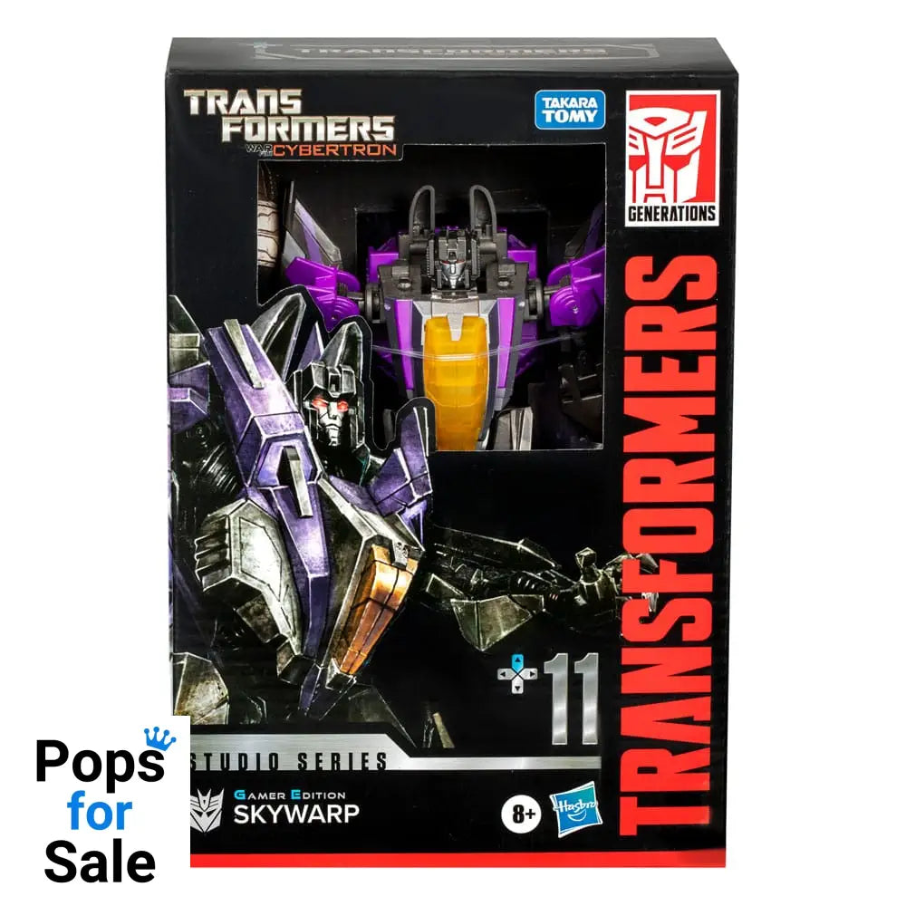 Transformers: War for Cybertron Studio Series Voyager Class Action Figure Gamer Edition Skywarp 16 cm Action figures
