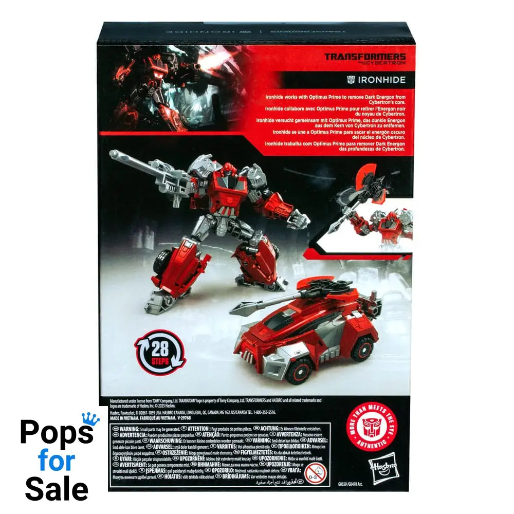 Transformers: War for Cybertron Studio Series Voyager Class Action Figure Ironhide 16 cm