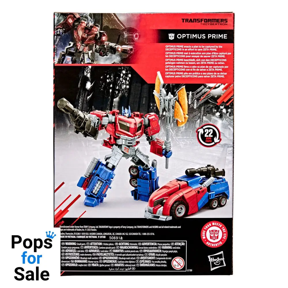 Transformers: War for Cybertron Studio Series Voyager Class Action Figure Optimus Prime 16 cm