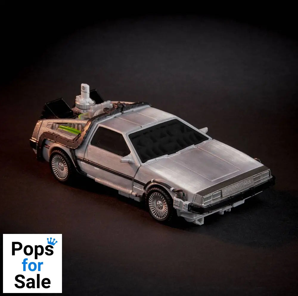 Transformers x Back to the Future Action Figure Delorian 14 cm