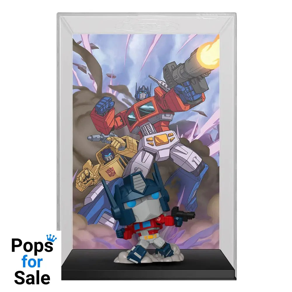 Transformers X MTG POP! Comic Covers Vinyl Figure Optimus Prime (Magic the Gathering) 9 cm