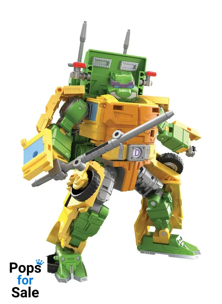 Transformers x Teenage Mutant Ninja Turtles Action Figure Party Wallop 18 cm