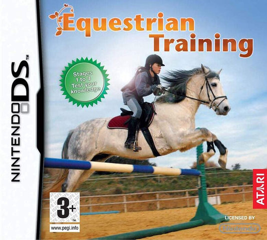 Equestrian Training Stage 1 To 4 for Nintendo DS - [Just Cartridge - French Version] 