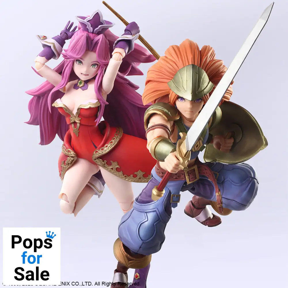 TRIALS OF MANA BRING ARTS ACTION FIGURE - DURAN & ANGELA Figures