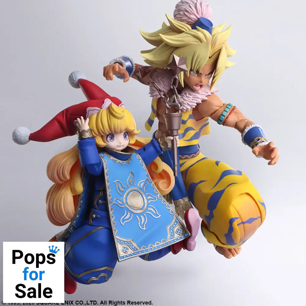 TRIALS OF MANA BRING ARTS ACTION FIGURE - KEVIN & CHARLOTTE Figures