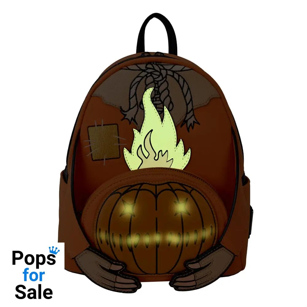 Trick R Treat by Loungefly Mini Backpack Flaming Head