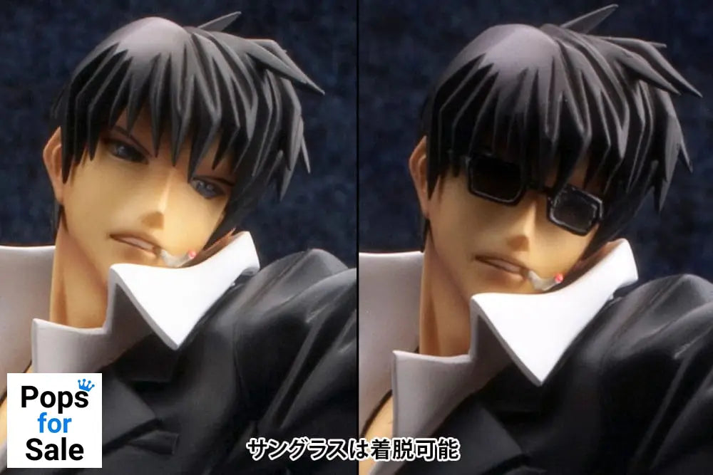 Trigun Badlands Rumble ARTFX J Statue 1/8 Nicholas D. Wolfwood Renewal Package Version 20 cm