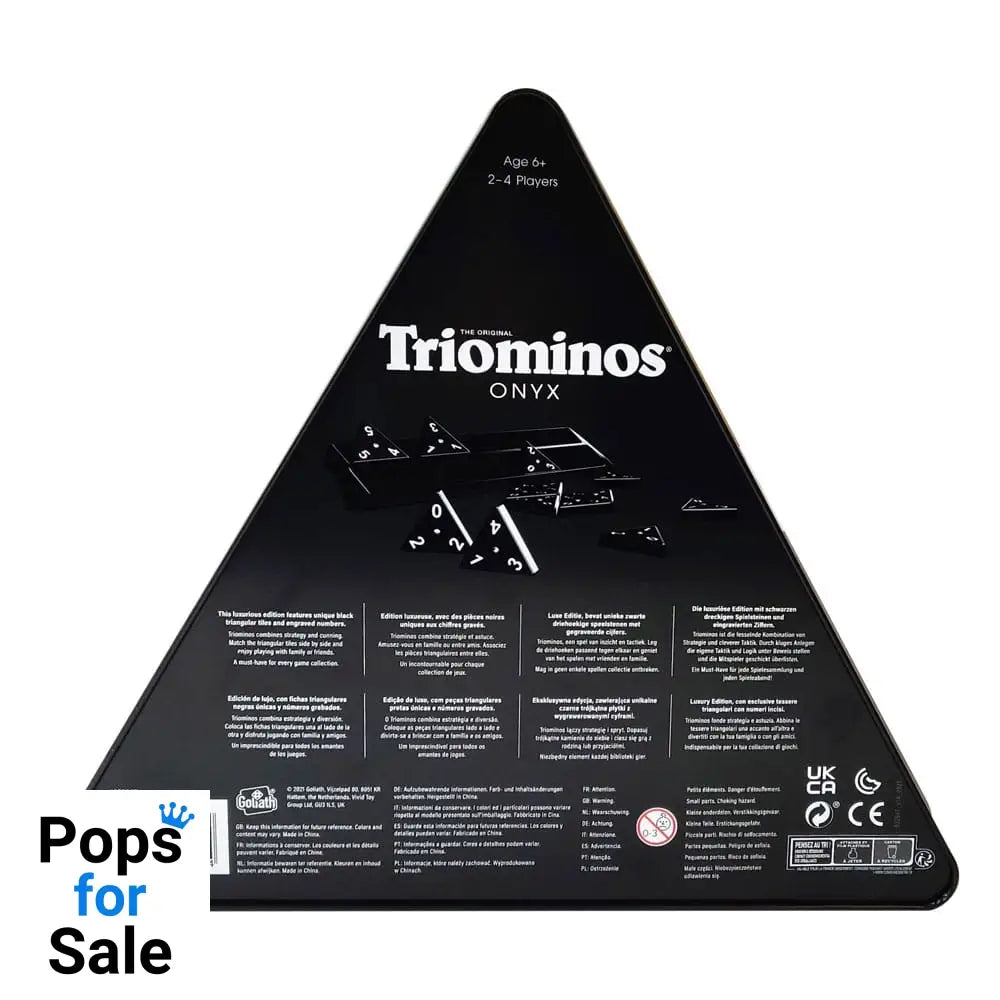 Triominos Onyx Strategy game