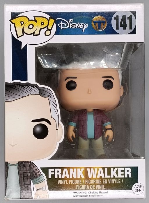 #141 Frank Walker - Disney Tomorrowland - Box Damaged Funko POP