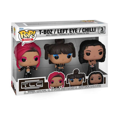 3 Pack TLC Scrubs - Rocks - Chilli, T-Boz and Left Eye Funko POP Preorder