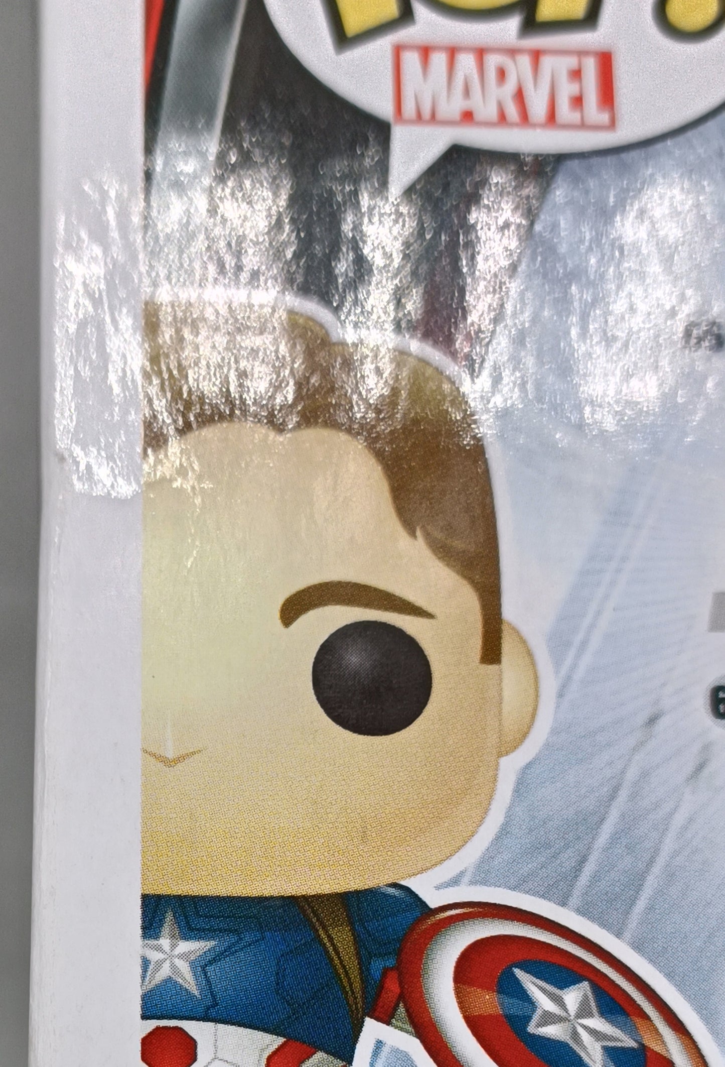 #92 Captain America (Unmasked) Marvel Avengers - 2015 Box Damaged Funko POP