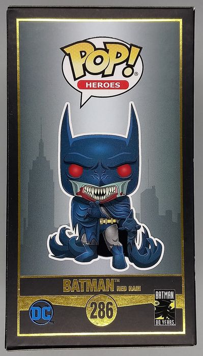 #286 Batman (Red Rain) - DC - Batman 80 Years Funko POP
