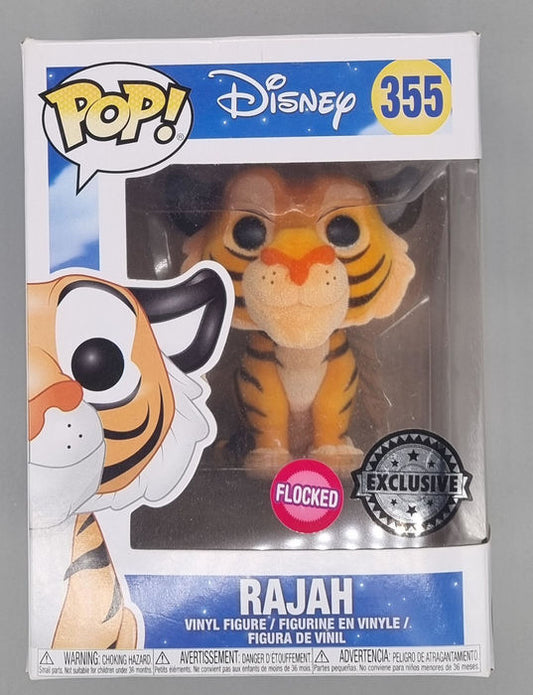 #355 Rajah - Flocked - Disney Aladdin Funko POP