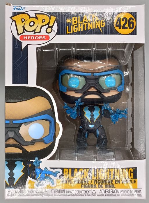 #426 Black Lightning - DC Black Lightning - Box Damaged Funko POP