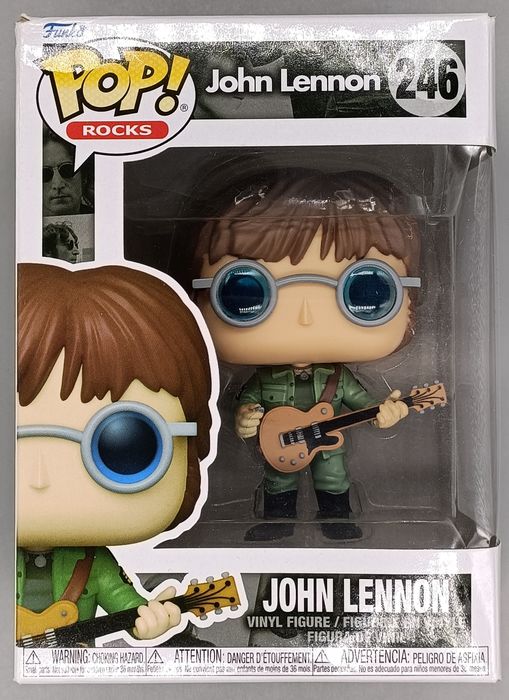 246 John Lennon - Military Jacket - Funko POP - Box Damaged