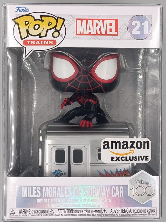 21 Miles Morales on Subway Car - Marvel Funko POP