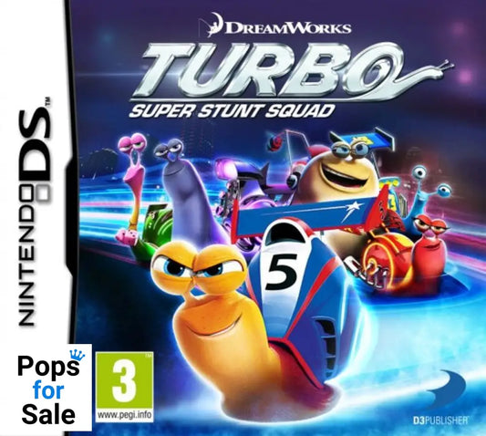 Turbo Super Stunt Squad for Nintendo DS - [Just Cartridge]