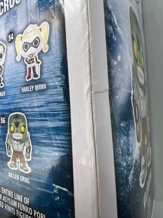 56 Killer Croc - DC Batman Arkham Asylum - Funko POP - Box Damaged