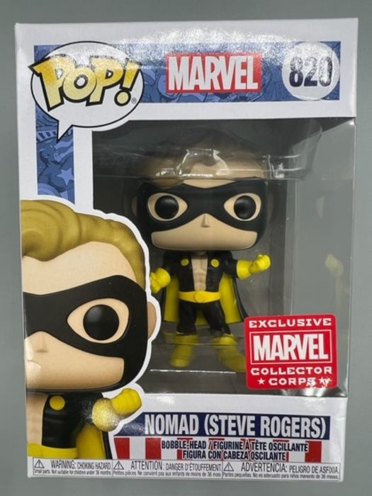 #820 Nomad (Steve Rogers) - Marvel Collector Corps Funko POP