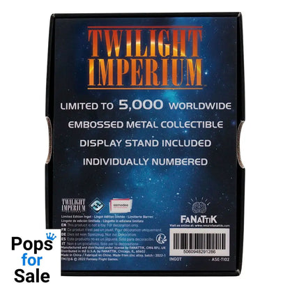 Twilight Imperium Ingot The Federation of Sol Limited Edition