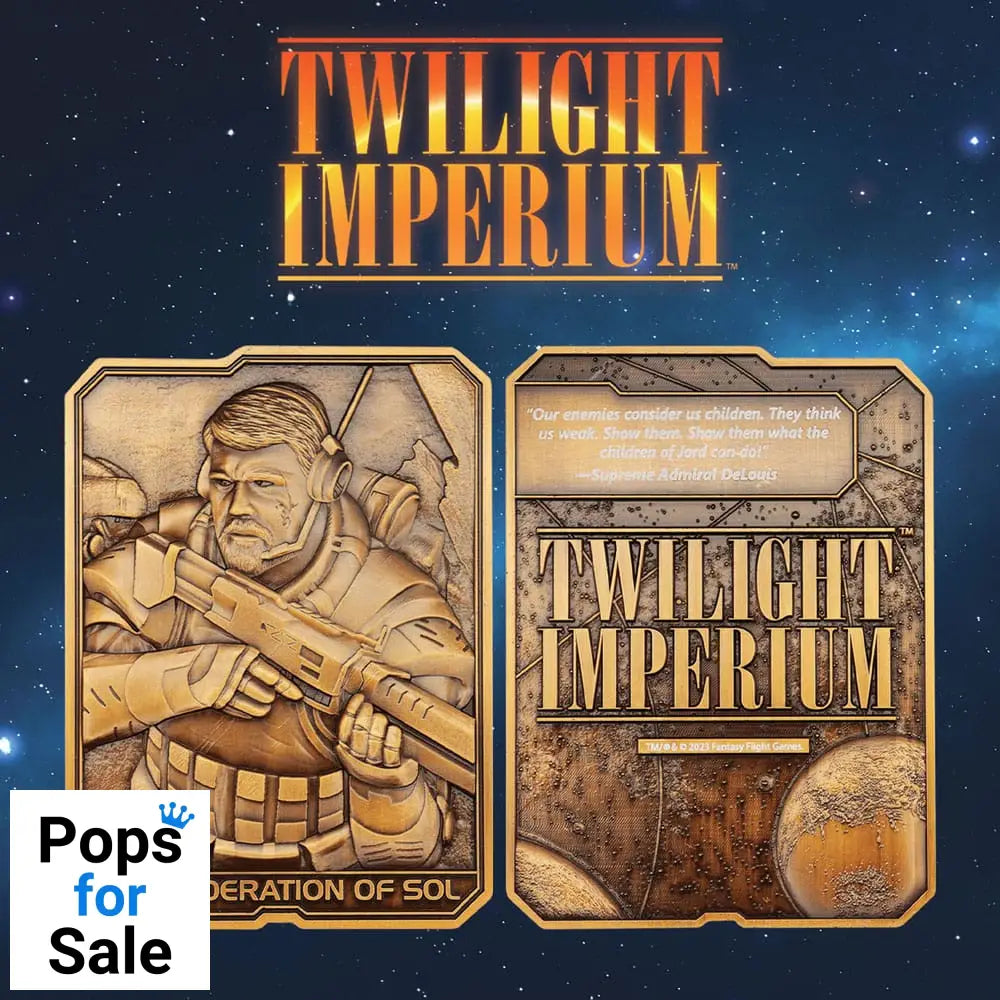 Twilight Imperium Ingot The Federation of Sol Limited Edition