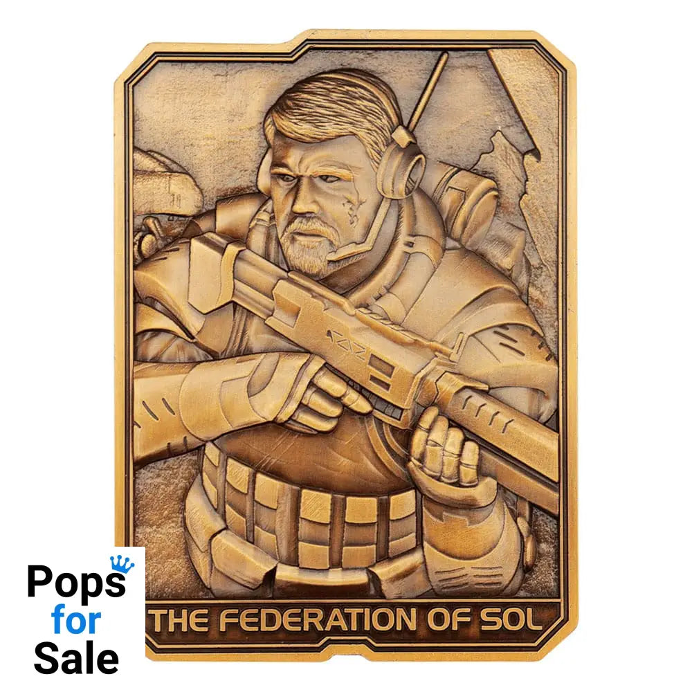 Twilight Imperium Ingot The Federation of Sol Limited Edition Coins