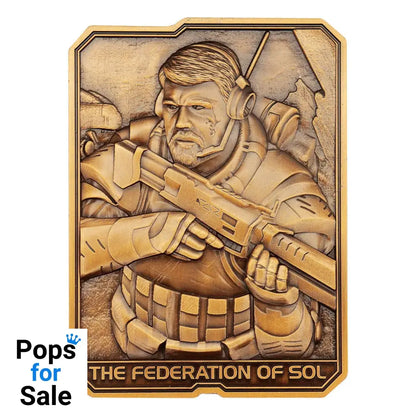 Twilight Imperium Ingot The Federation of Sol Limited Edition Coins