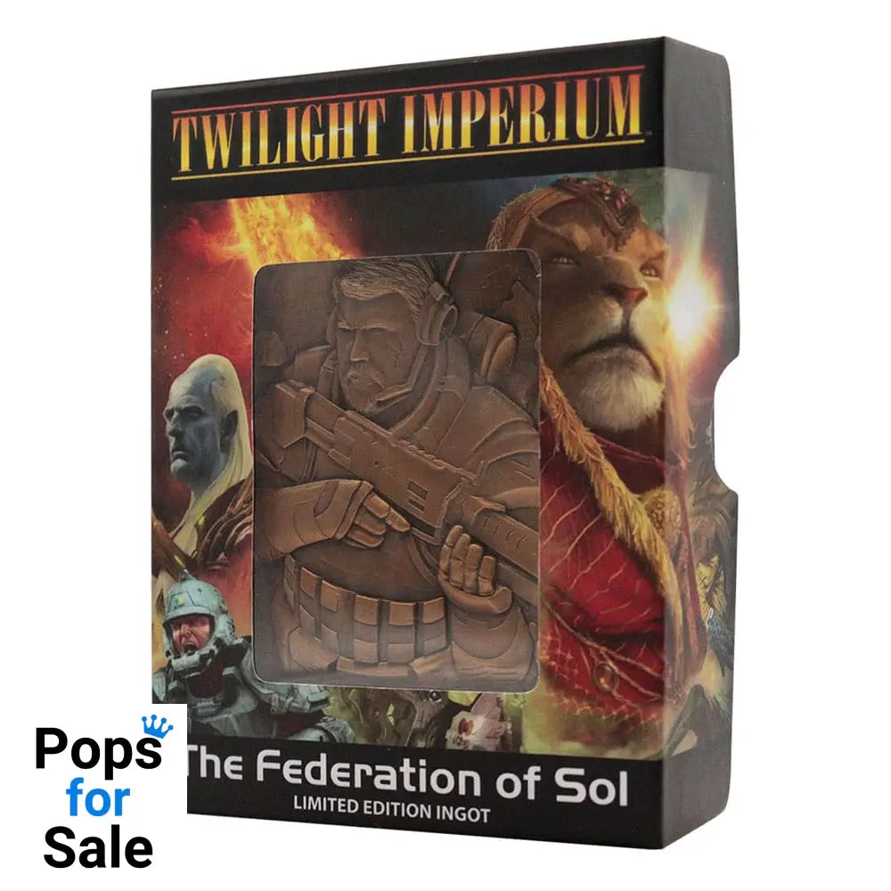Twilight Imperium Ingot The Federation of Sol Limited Edition