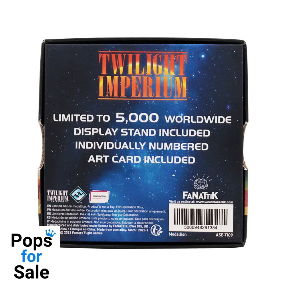 Twilight Imperium Limited Edition Medallion Replica