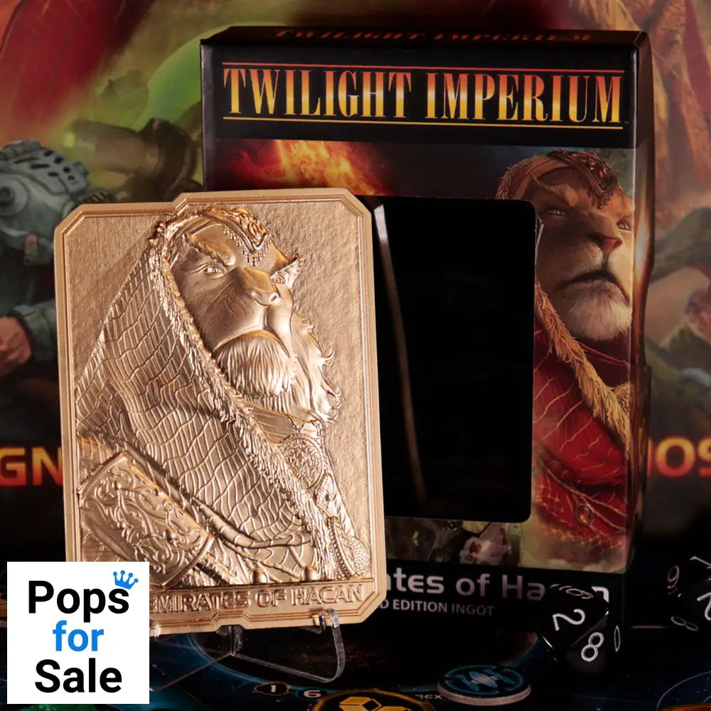Twilight Imperium Limited Edition The Emirates of Hacan Ingot Ingot