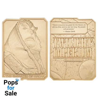 Twilight Imperium Limited Edition The Emirates of Hacan Ingot Ingot