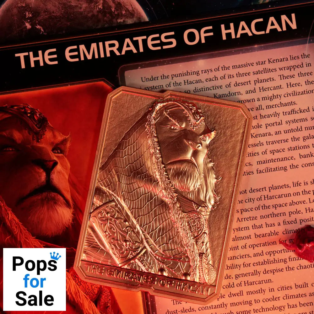 Twilight Imperium Limited Edition The Emirates of Hacan Ingot Ingot