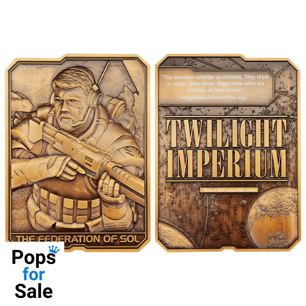 Twilight Imperium Limited Edition The Federation of Sol Ingot Ingot