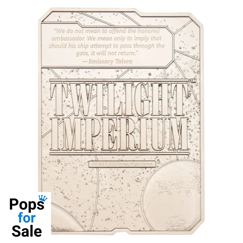 Twilight Imperium Limited Edition The Ghosts Of Creuss Ingot Ingot