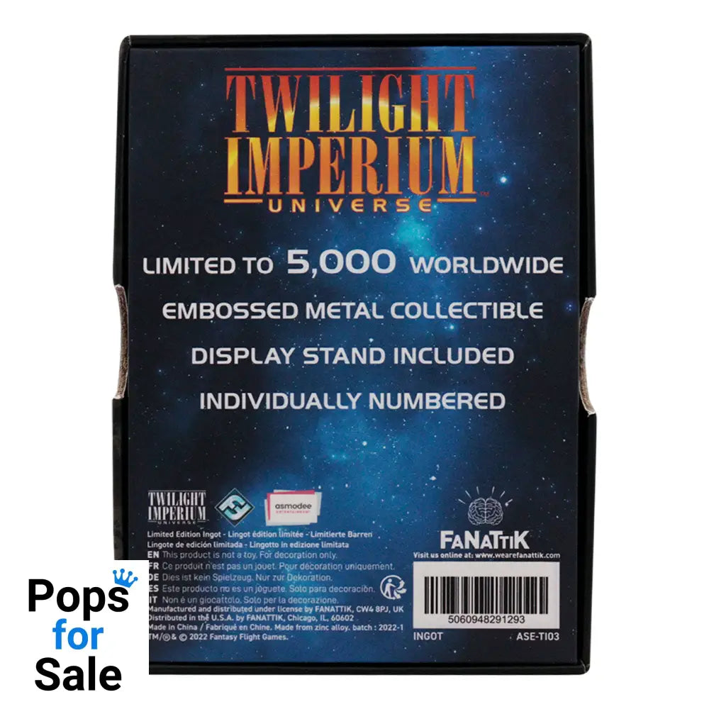 Twilight Imperium Limited Edition The Ghosts Of Creuss Ingot Ingot