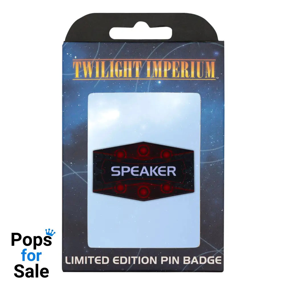 Twilight Imperium Speaker Pin Badge Pin Badge