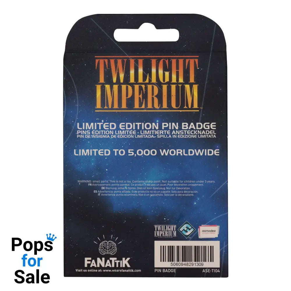Twilight Imperium Speaker Pin Badge Pin Badge