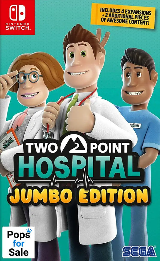 Two Point Hospital Jumbo Edition for Nintendo Switch