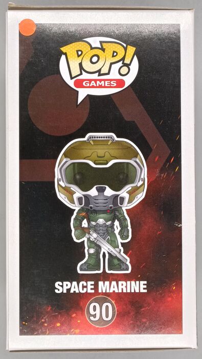 #90 Space Marine - DOOM - Box Damaged Funko POP