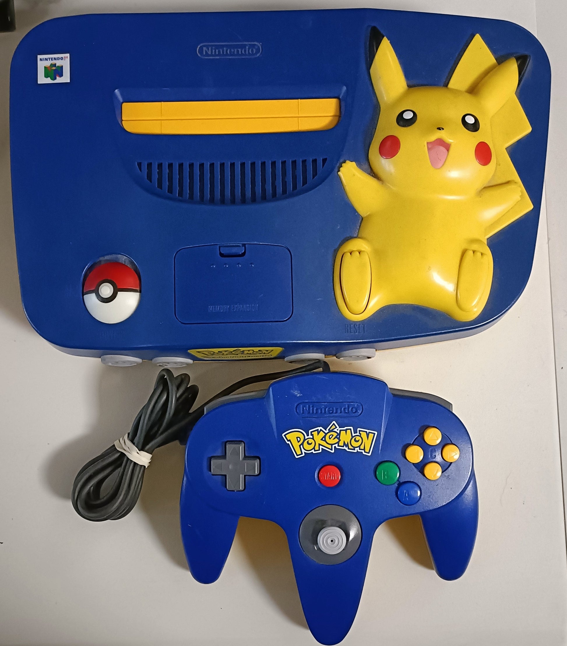 Nintendo 64 N64 Console - Pikachu Limited Edition