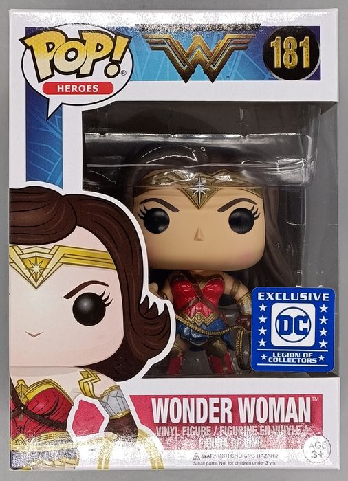 #181 Wonder Woman (Lasso of Truth) - DC Legion Collectors Funko POP